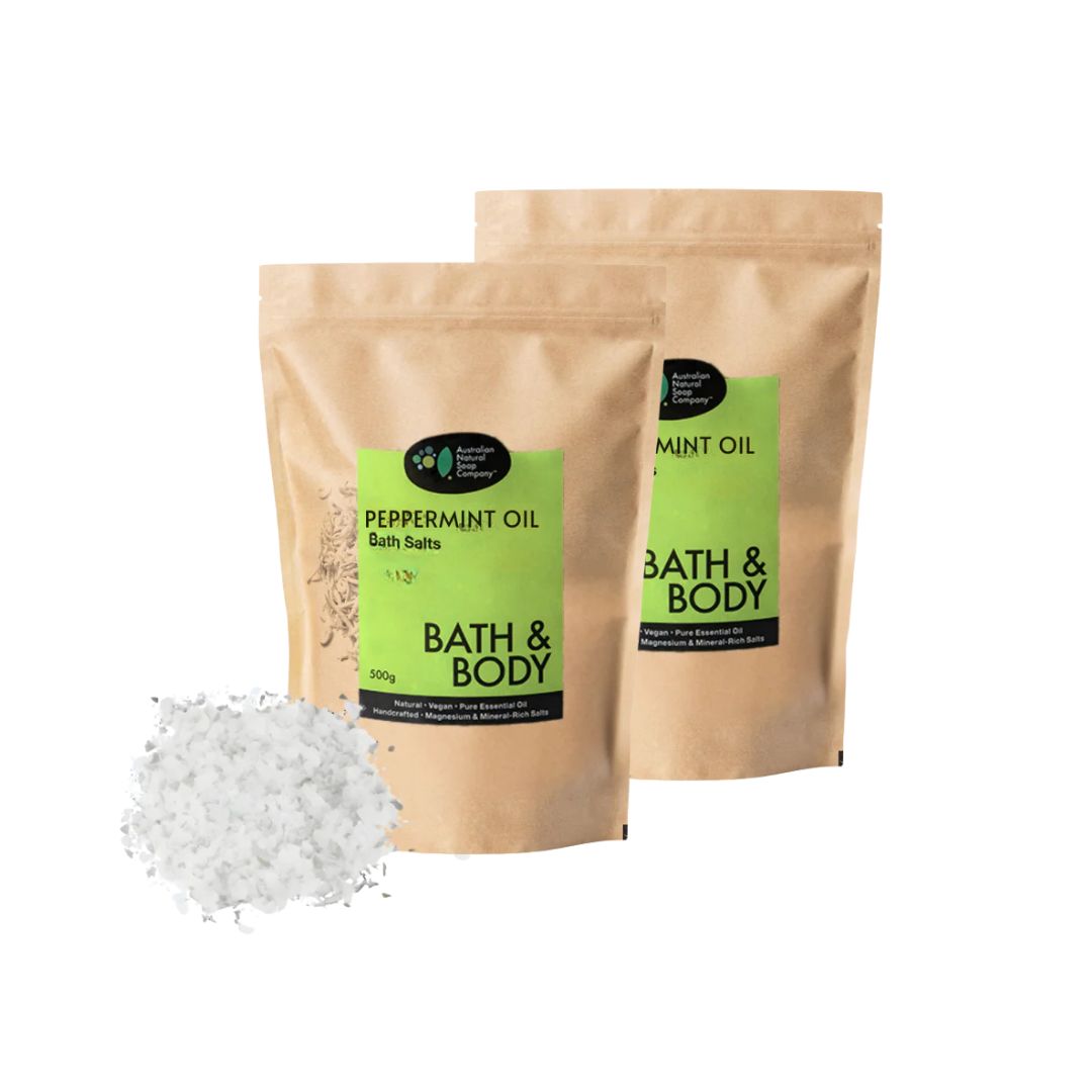 Peppermint Bath Salts Bundle