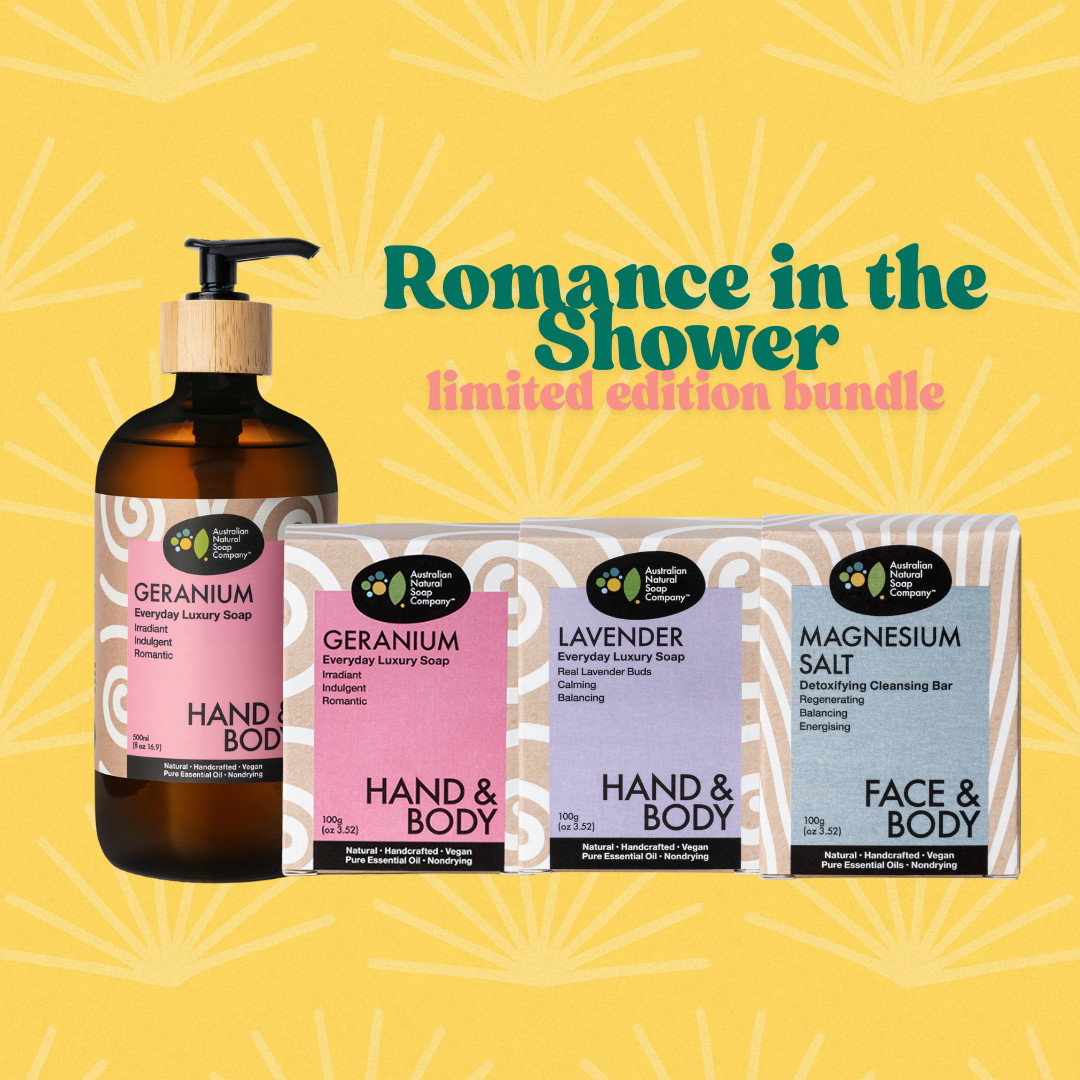 "Romance In The Shower" Limited Edition Bundle - 20% Off