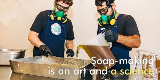 Why We Wear Masks (Even Though We’re All About Natural Soap)
