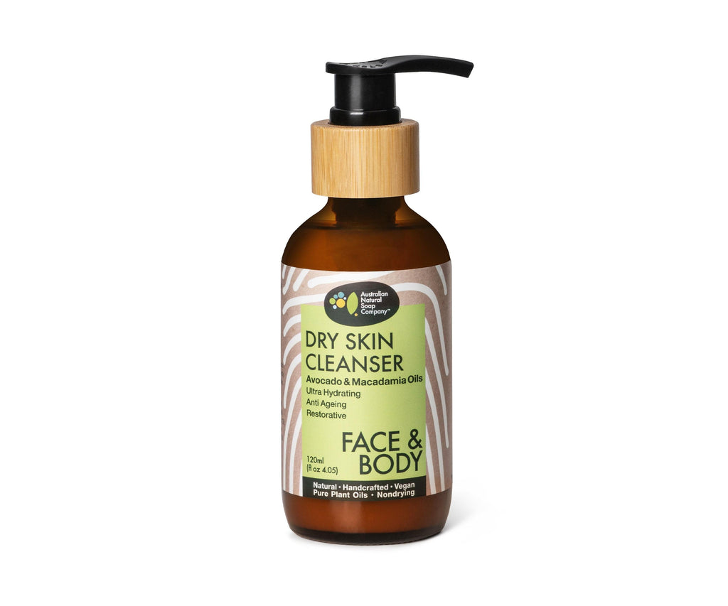 Dry Skin Facial Cleanser Wash - Avocado & Macadamia Oils