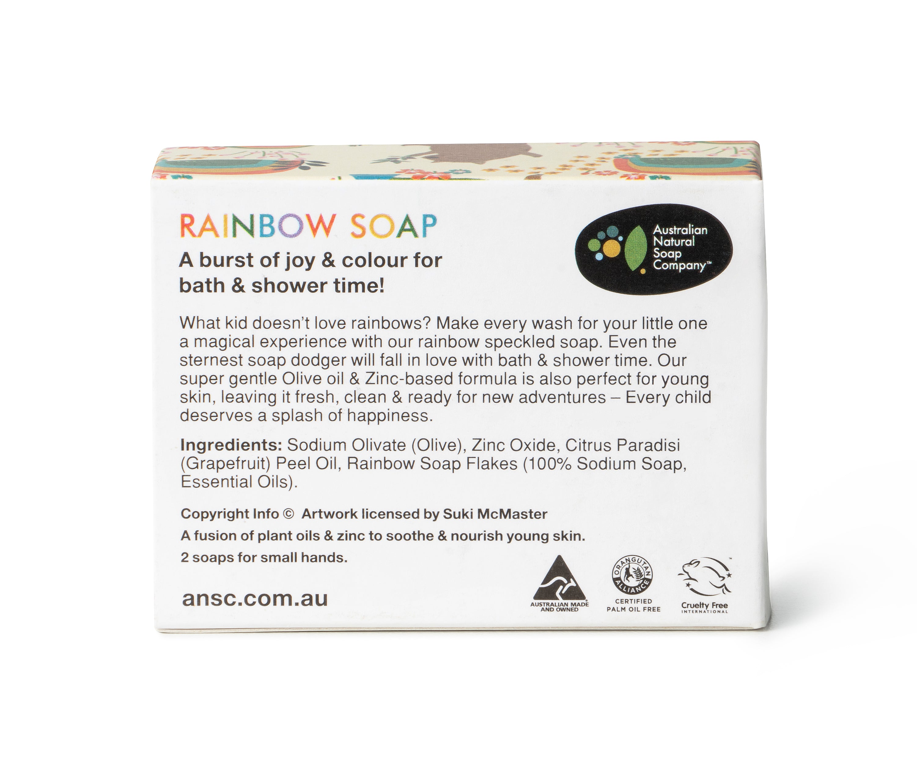 Rainbow Soap For Kids