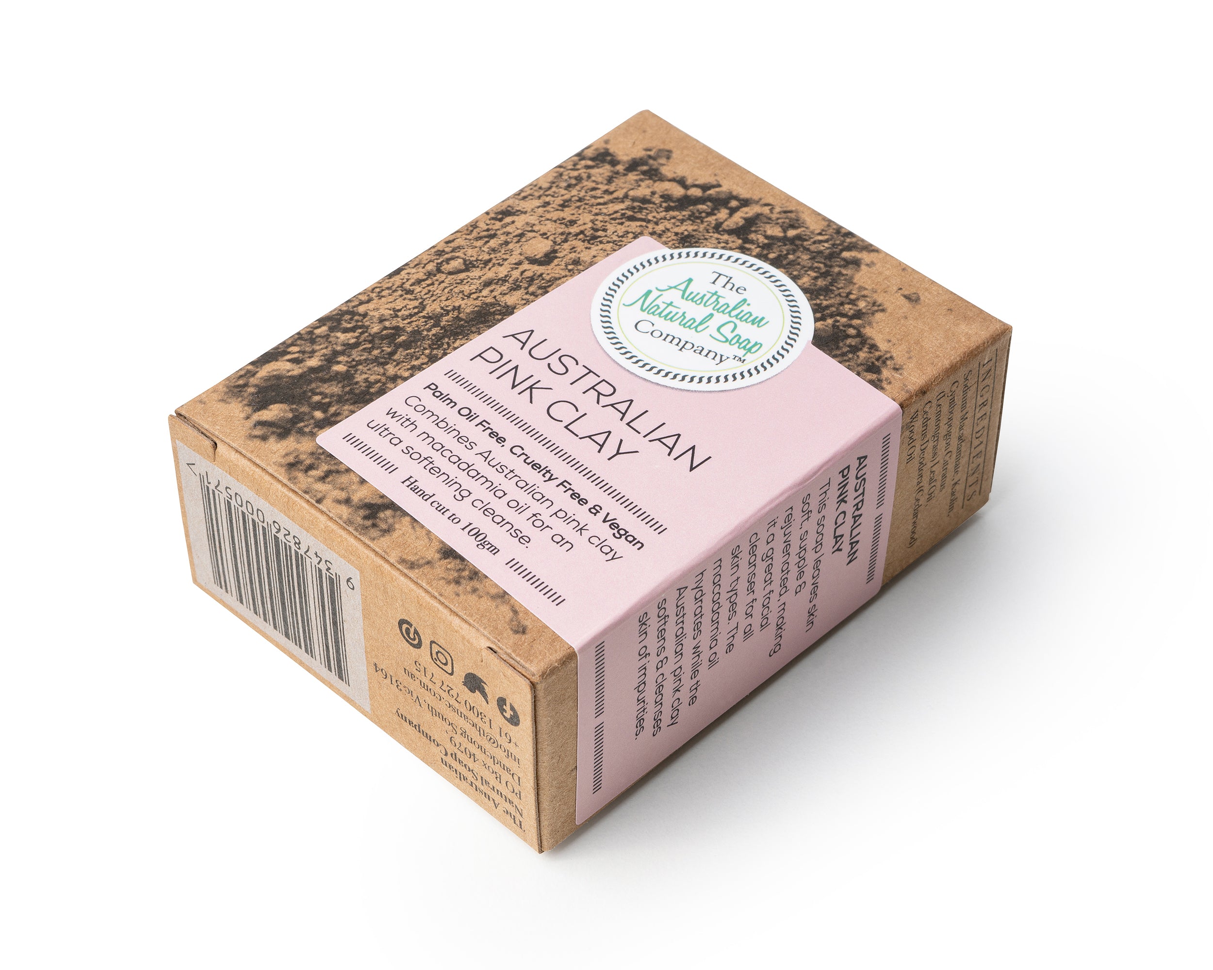 Heritage Pink Clay Soap 100g